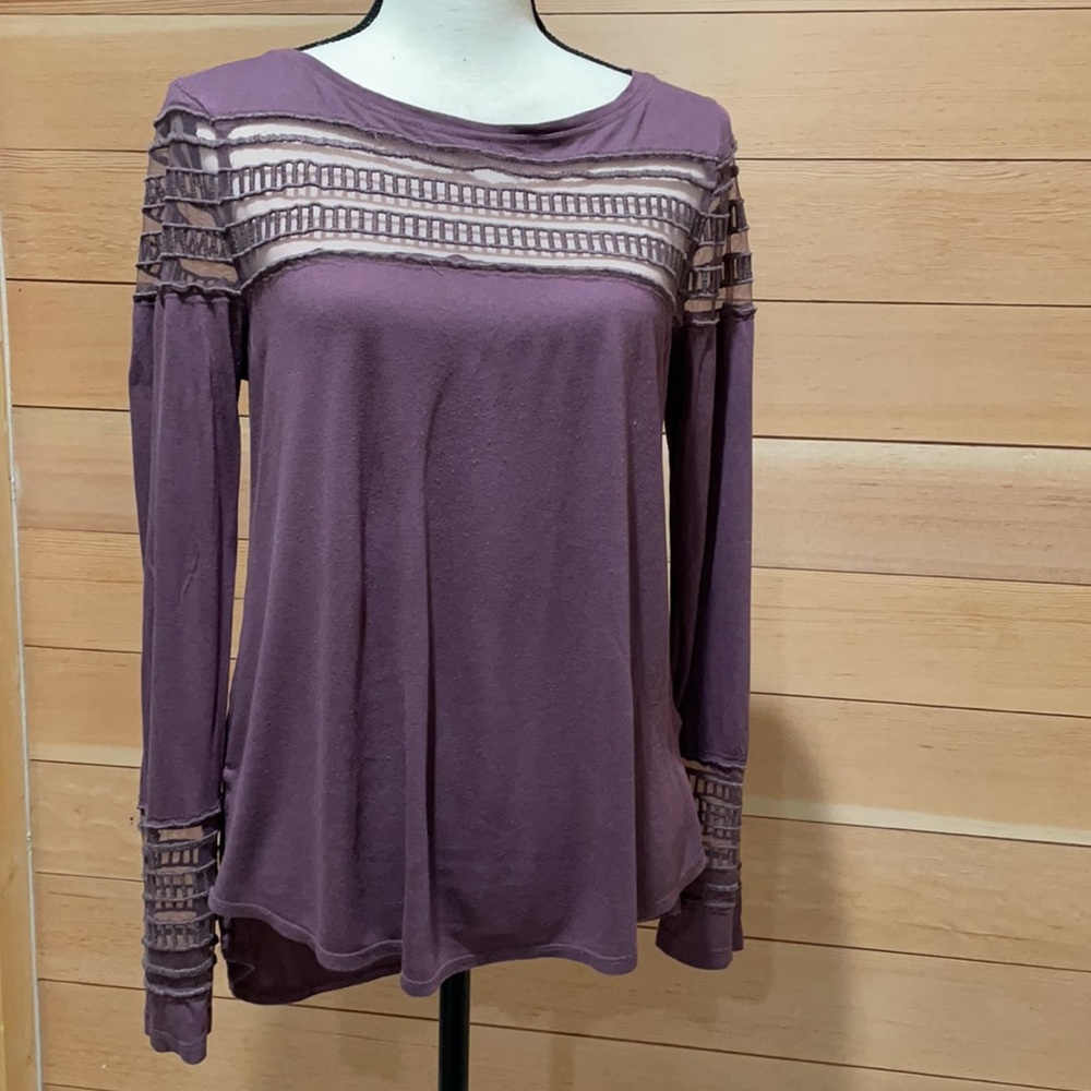 Free People Long sleeve T-shirt knit size small